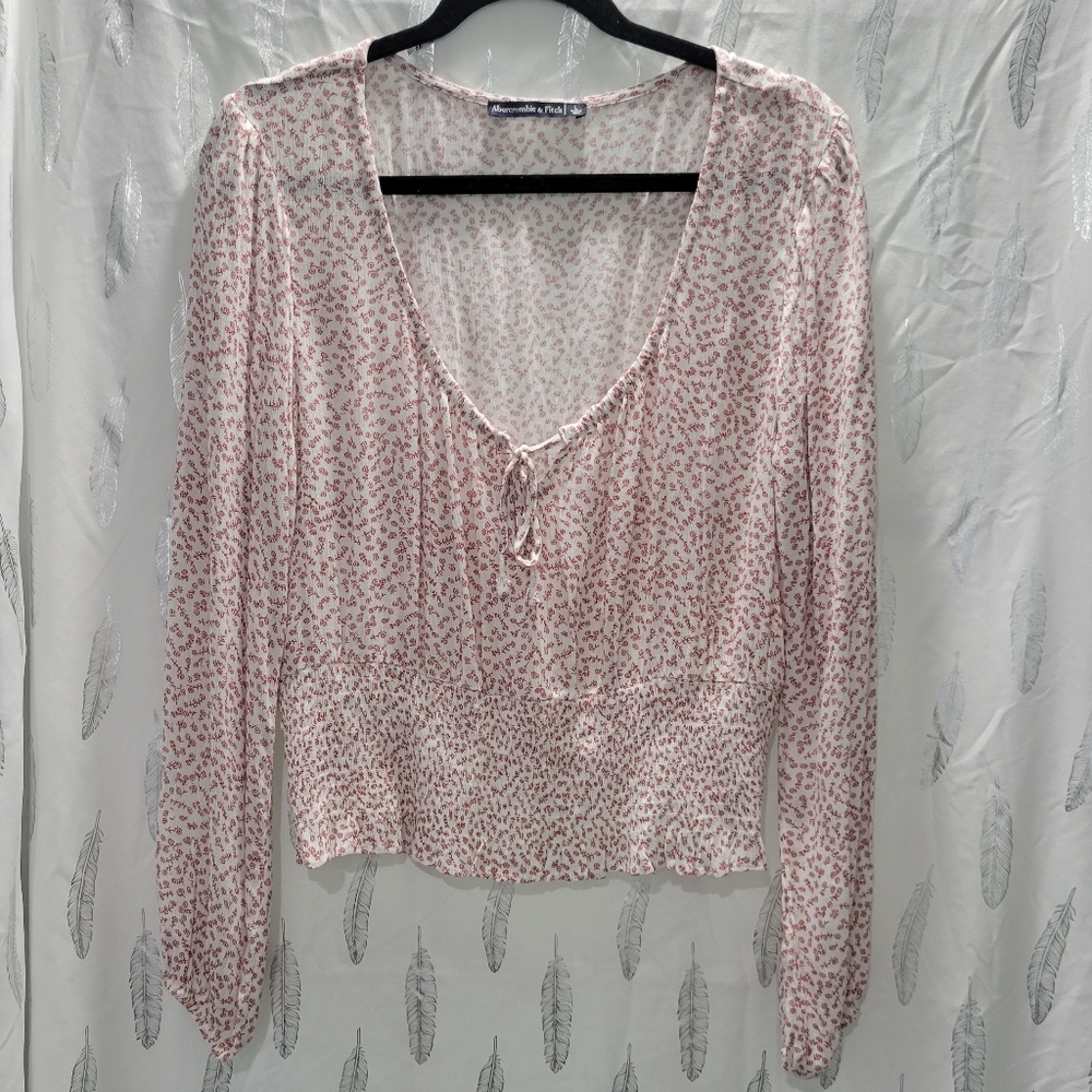 Abercrombie & Fitch floral blouse